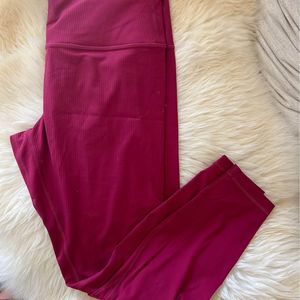 Lululemon Ribbed Align Leggings Size 10